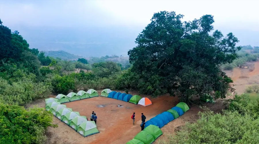 Camping In Rajmachi Fort 